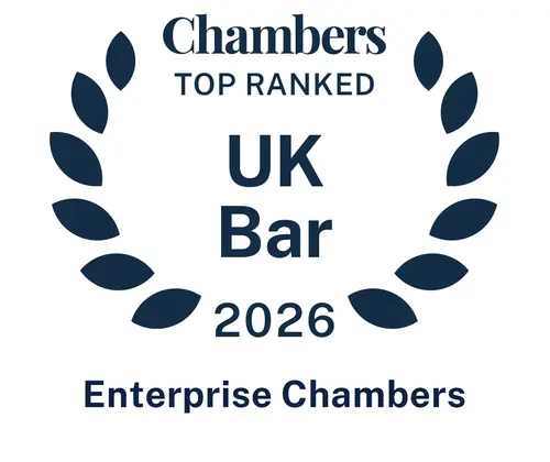 Enterprise Chambers: Chambers UK Bar Top Ranked 2026